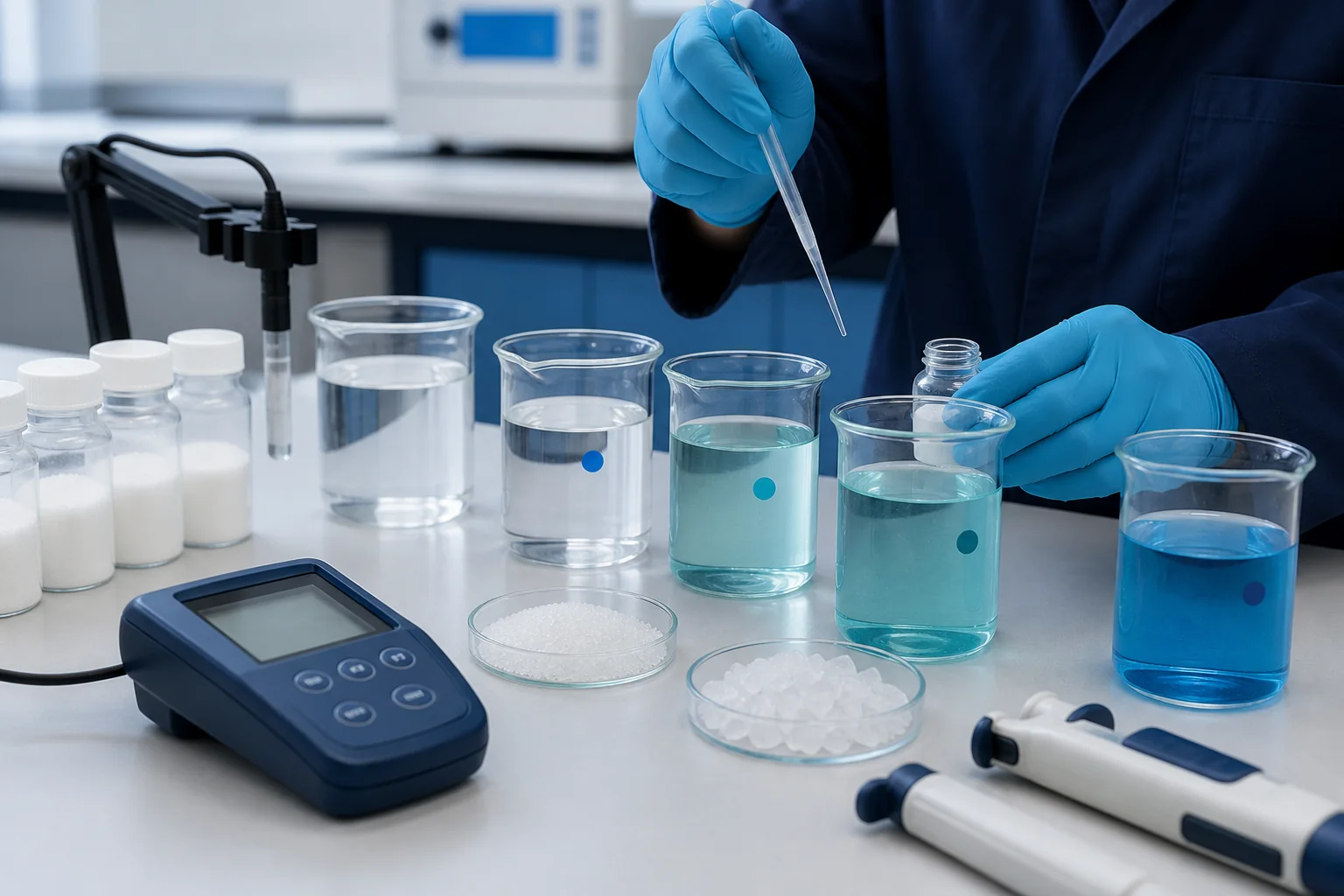 Controlled fresh-water and brine compatibility screening for friction-reducer samples